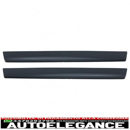 side skirts suitable for bmw 3 series e46 coupe cabrio (1998-2004) m3 m-technik design