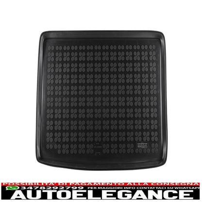 Black rubber trunk mat suitable for opel astra vk hatchback (2015-2021)