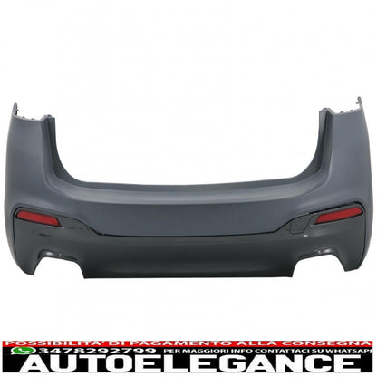 Rear bumper suitable for BMW 5 Series Touring G31 (2017-up) m-technik design