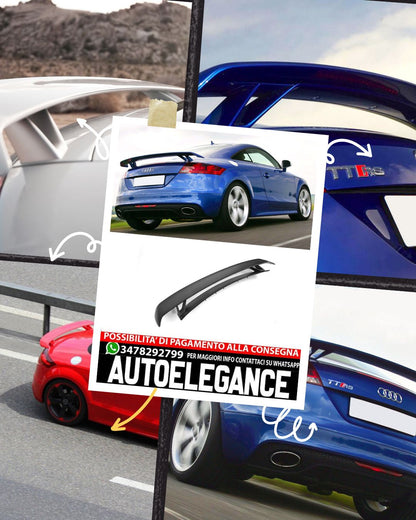 SPOILER RS STYLE ADATTO PER AUDI TT 8J ( 2006-2014 )