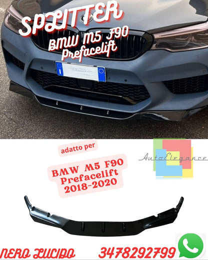 ⭐SPLITTER ADATTO PER BMW M5 F90 Prefacelift 2018-2020 ⭐