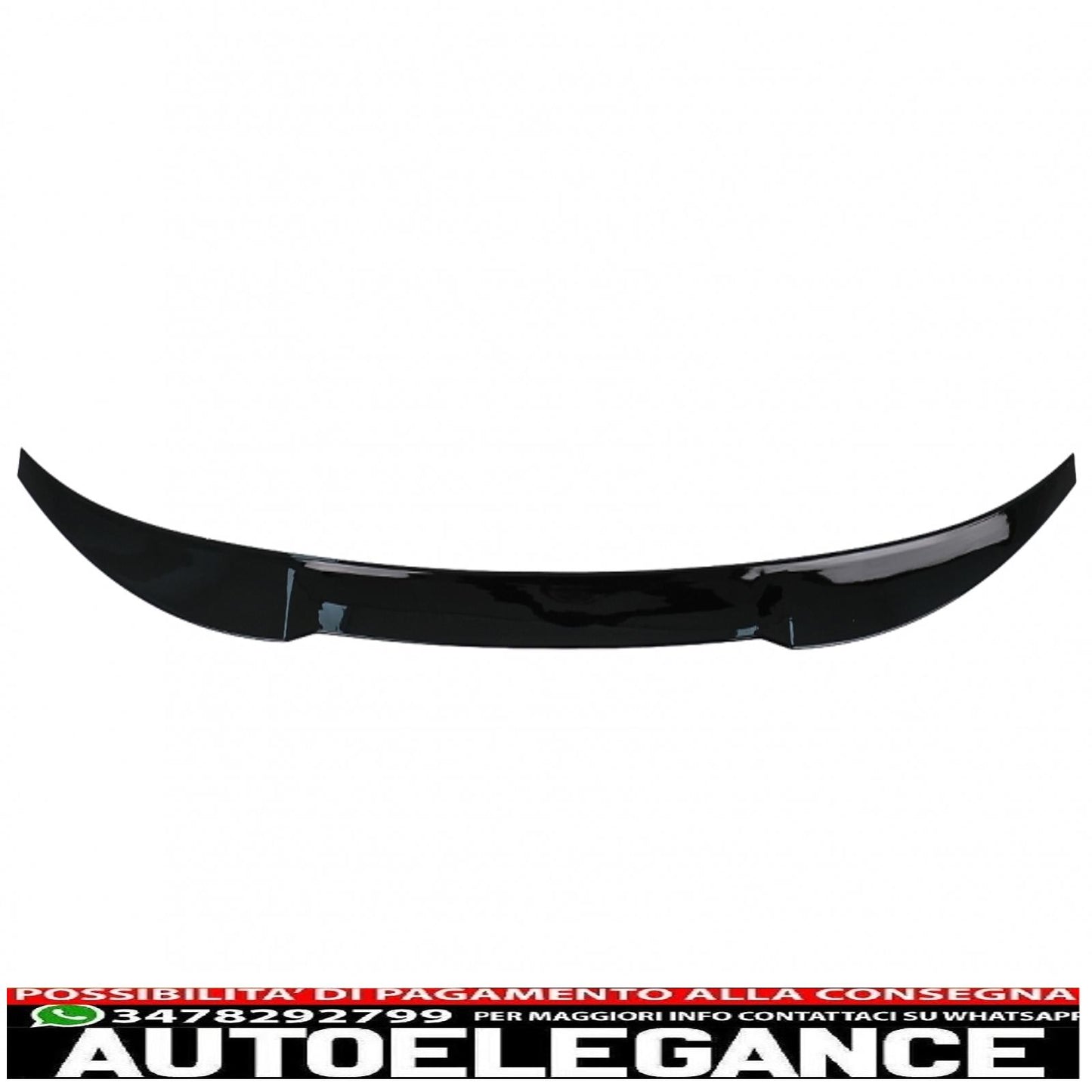 Ala spoiler per bagagliaio adatta per BMW X4 G02 (2018-2020) Piano Black AUTOELEGANCERICAMBI
