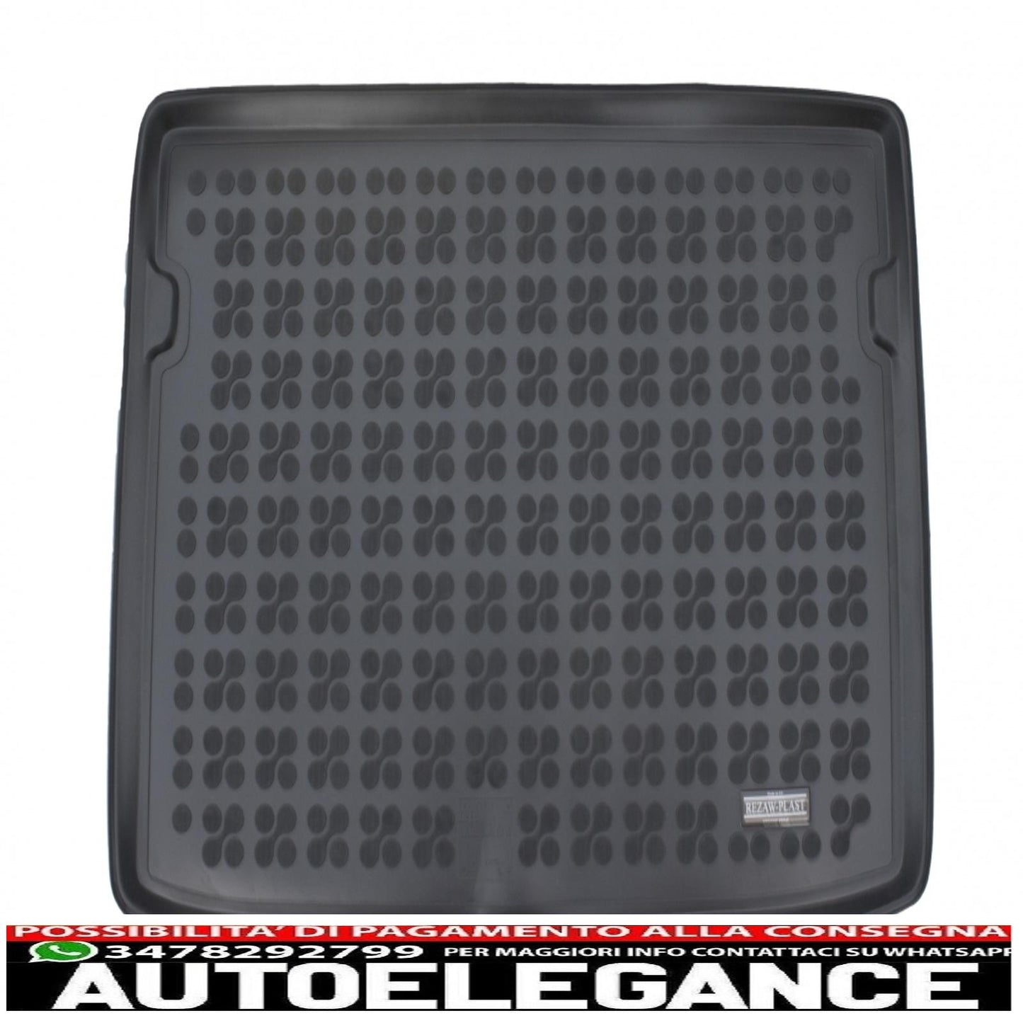 Black trunk mat suitable for opel crossland x 2017-