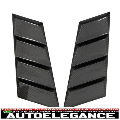 Carbon Fiber Front Fender Air Vents Fit For Mercedes Benz W463 G-Class (1989-up) B-Design