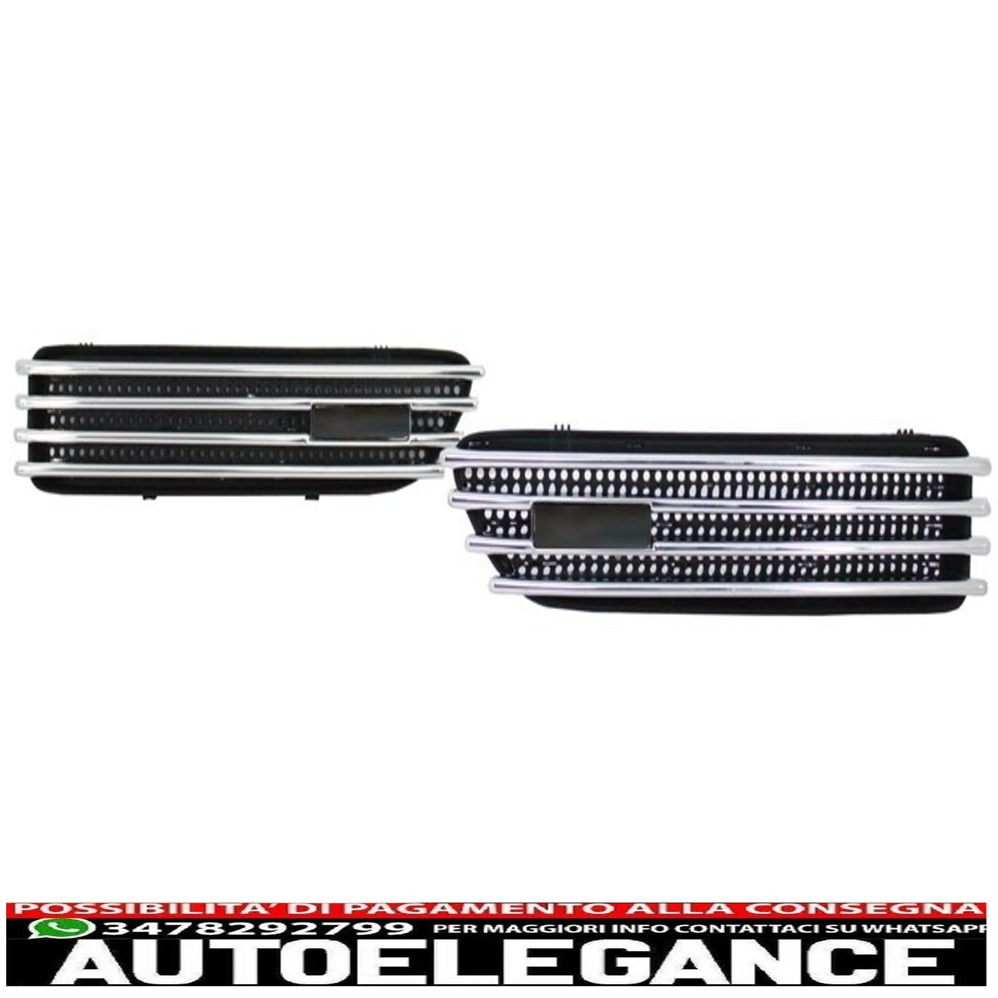 Side Air Intakes Grilles Fender Air Ducts Fit For BMW E46 (1998-2005) M3 Design