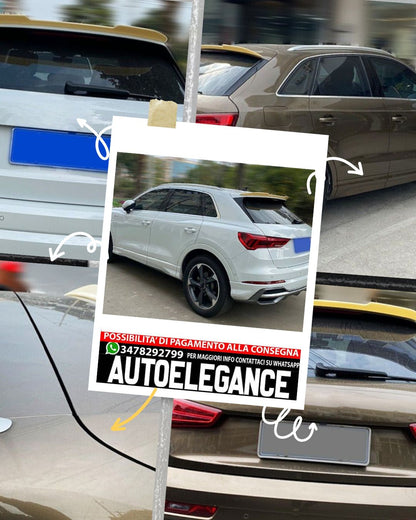 SPOILER adatto per Audi Q3 I 2011-2018
