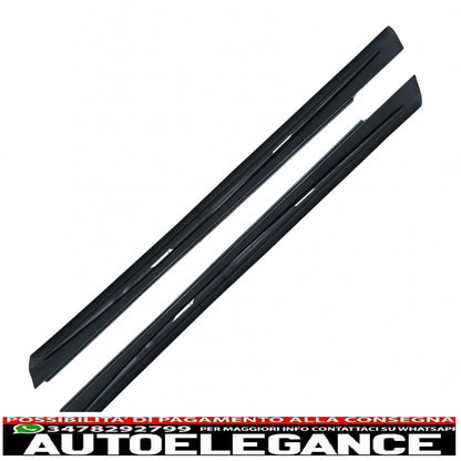 side skirts suitable for mercedes s class w222 long version (2013-2020) design s63 