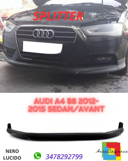 ✨✨SPLITTER SUITABLE FOR Audi A4 B8 2012-2015 Sedan/Avant ✨✨ 