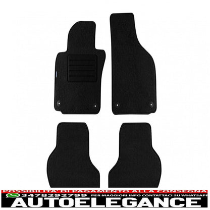 Graphite mat suitable for vw golf v, jetta model 2007-12/2010, golf vi 2008-10/2012, scirocco 09/2008