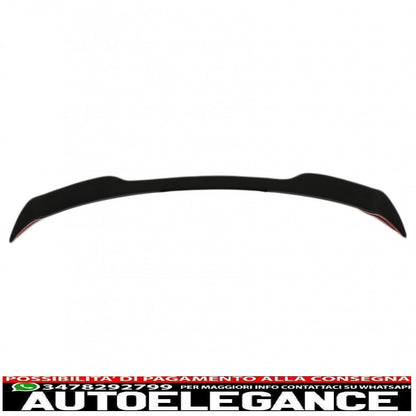 ala spoiler sul tetto adatta per toyota yaris mk4 xp210 (2020-up) pianoforte nero AUTOELEGANCERICAMBI