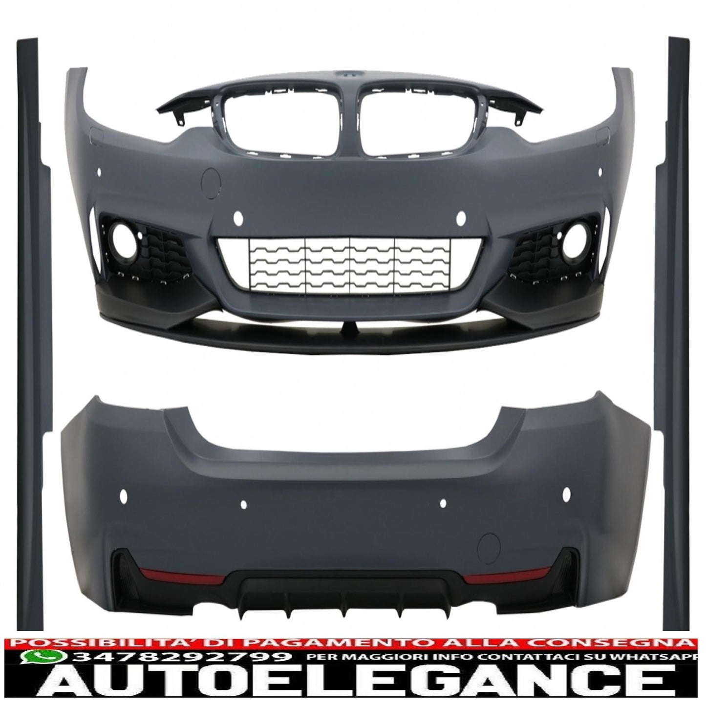 complete body kit suitable for bmw 4 series f32 f33 (2013-up) m-performance design coupe cabrio
