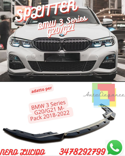 SPLITTER SUITABLE FOR ✨✨BMW 3 Series G20/G21 M-Pack 2018-2022 ✨✨ 