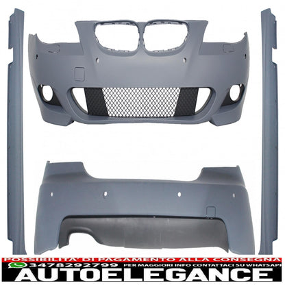 body kit for bmw serie 5 e60 lci (2007-2010) m-technik look with pdc 18mm
