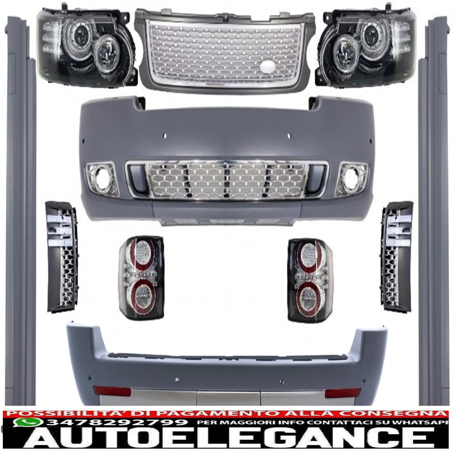 Autobiography Design Body Conversion Complete Kit Suitable For Land Rover Vogue L322 (2002-2009) Retrofit For Restyling 2010+