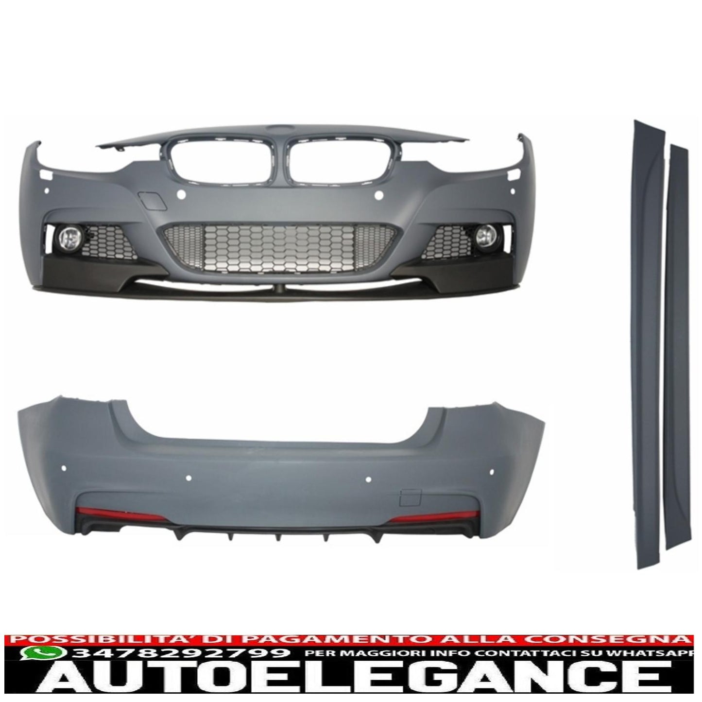 complete body kit suitable for BMW F30 (2011-up) m-performance design