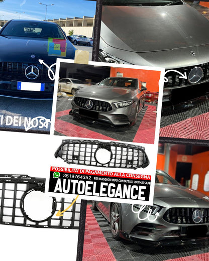 Griglia sportiva per Mercedes W177 V177 Classe A PANAMERICANA AMG OPTIK 2023+