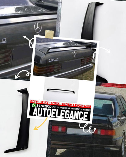 SPOILER suitable for Mercedes 190 W201 1982-1993