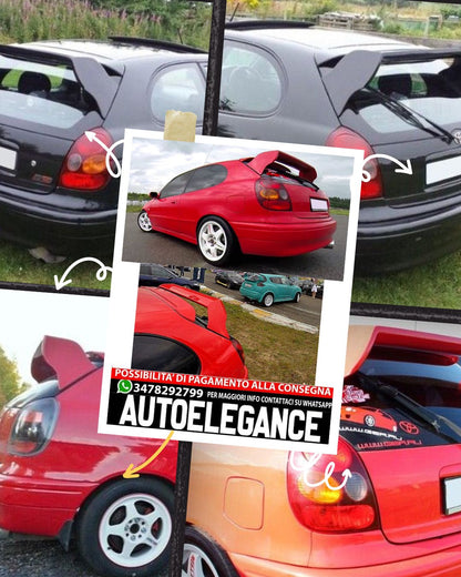 SPOILER ADATTO PER TOYOTA COROLLA E11 WRC EDIZIONE 1997-2001