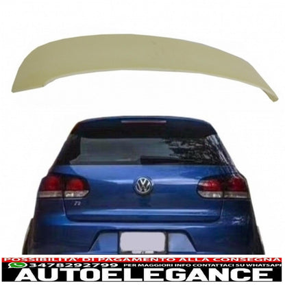 roof spoiler suitable for vw golf vi 6 mk6 (2008 onwards) design r20
