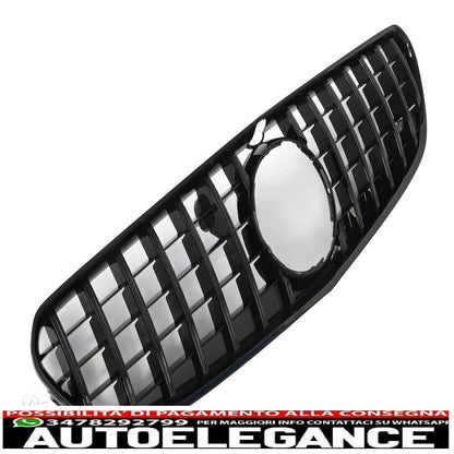 panamericana gt grill sport radiator grille fit for mercedes w217 c217 a217 + a... 