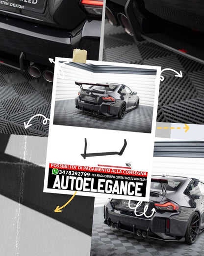 STREET PRO DIFFUSORE POSTERIORE compatibile per BMW M2 G87  (2023 - )