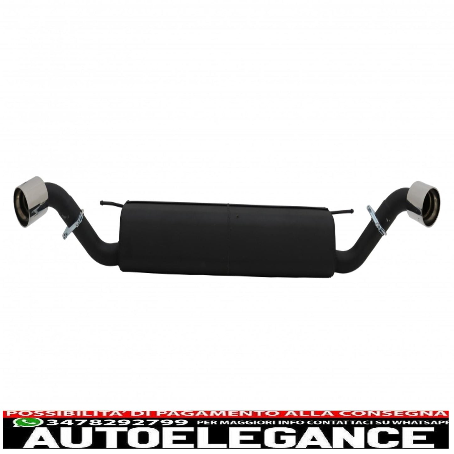 complete sports exhaust system suitable for bmw x6 e71 (2009-2012)