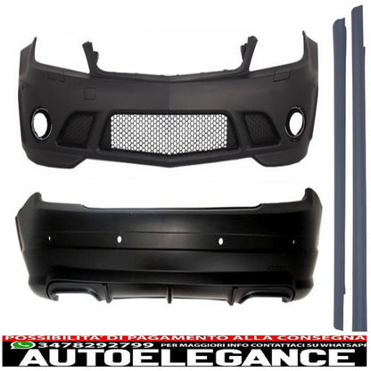 body kit suitable for mercedes-benz c-class w204 (2007-2012) c63 a-design
