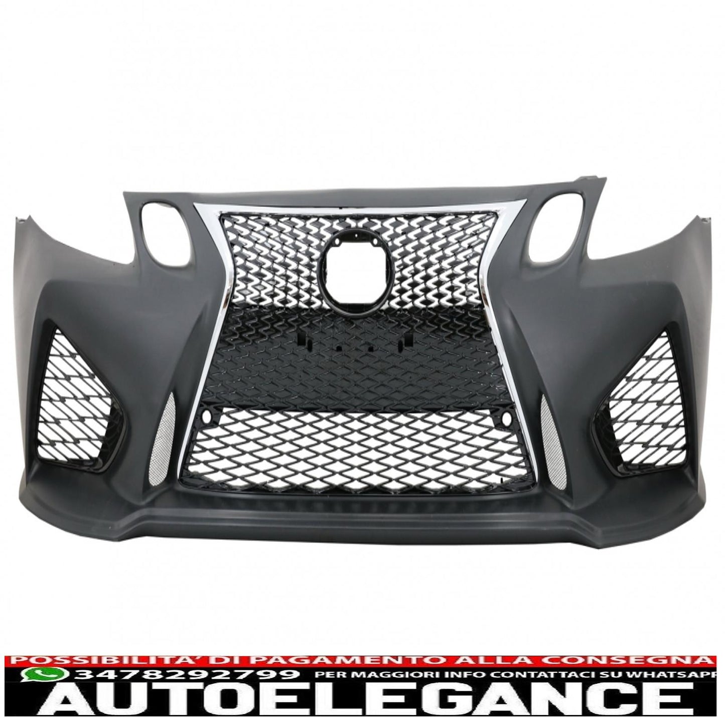 paraurti anteriore adatto per lexus gs s190 (2005-2010) conversione in lexus gs 300 look f-sport