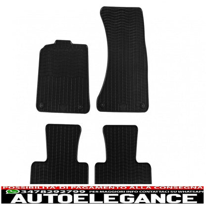 Black rubber mat suitable for audi q5 2008-2011