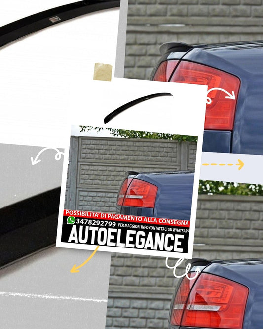 SPOILER CAP ADATTO COMPATIBILE PER AUDI A8 D3  (2006-2009)