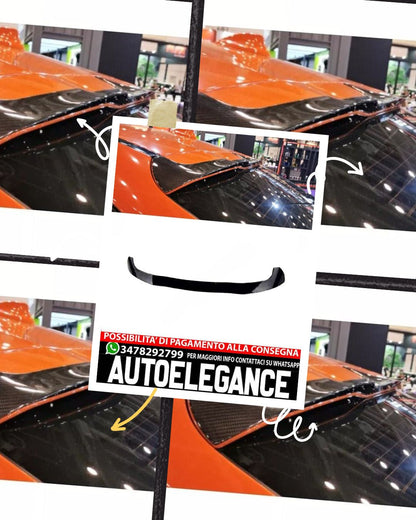 WINDOW SPOILER suitable for BMW X4 G02 2018+