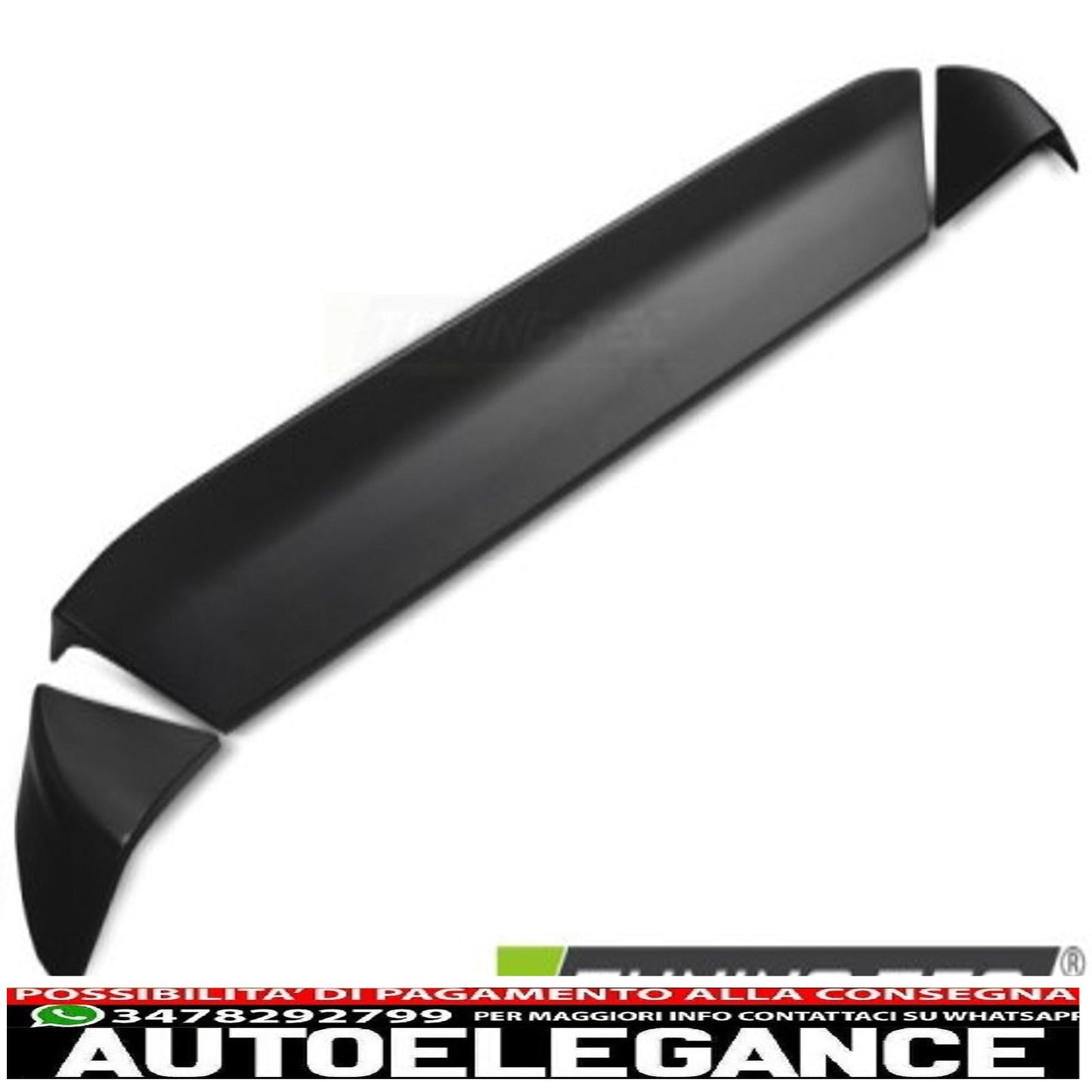 spoiler per bagagliaio stile sportivo per mercedes w124 2d/4d 85-93