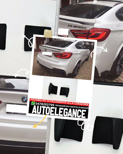 DIFUSOR adatto per BMW X6 F16 2014-2019