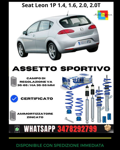 🔥Assetto sportivo adatto per Seat Leon 1P 1.4, 1.6, 2.0, 2.0T🔥