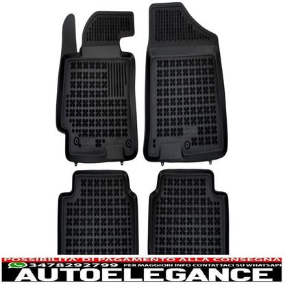 Rubber mats suitable for Hyundai Elantra V &amp; VI (2010-up)