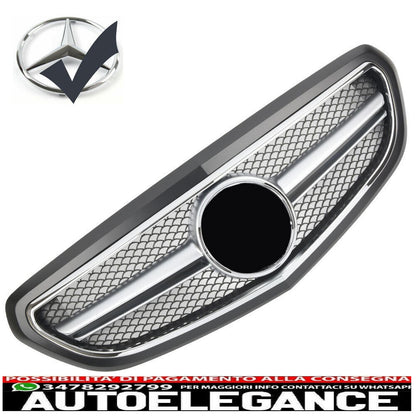 griglia sport griglia radiatore adatto per mercedes w212 s212 e dal 2013 nero opaco-mostra il titolo originaletesto originalegrill sport kühlergrill passt für mercedes w212 s212 e ab 2013 matt schwarz