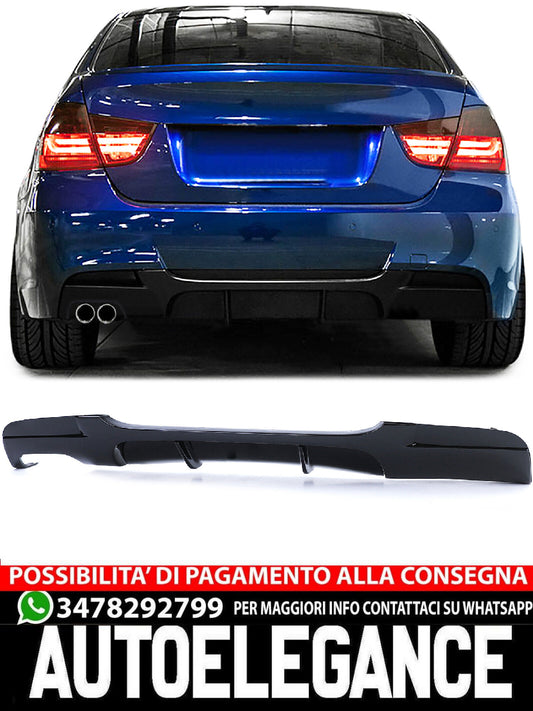 Rear Diffuser Performance Gloss Compatible for BMW E90 E91 316 318 320 323 325 328 330 