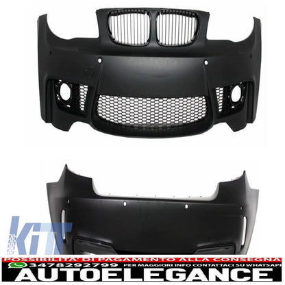 body kit suitable for bmw 1 series e87 e81 hatchback (04-11) 1m design pdc