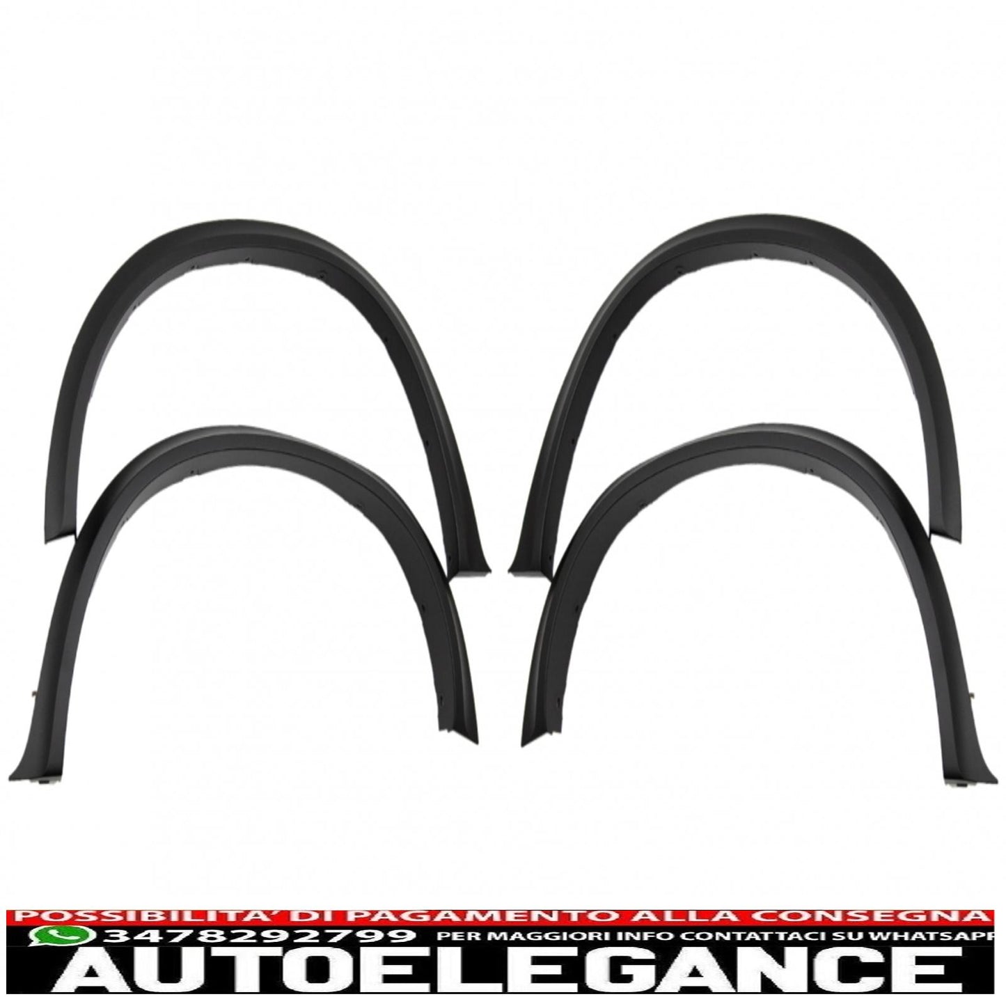 parafanghi passaruota adatti per bmw x5 e70 (2007-2013) m-design