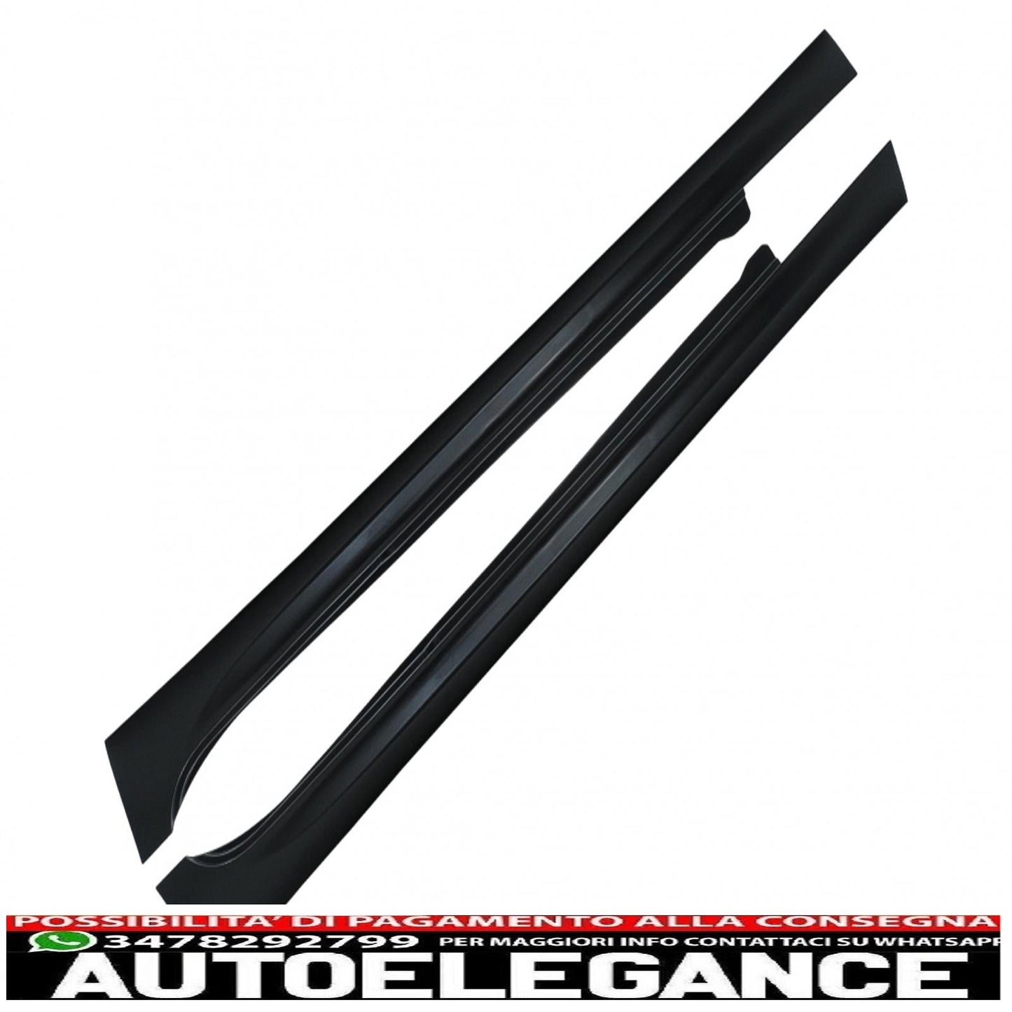 side skirts suitable for bmw 6 series f06 gran coupe (2011-2017) m6 design 