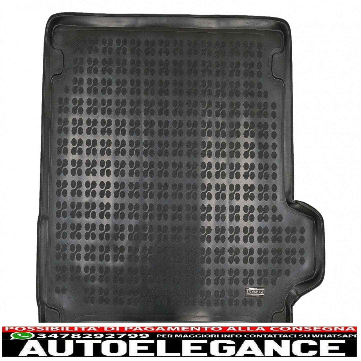 Black Rubber Trunk Mat Suitable for Land Rover Range Rover Sport L494 (2013-2017) 