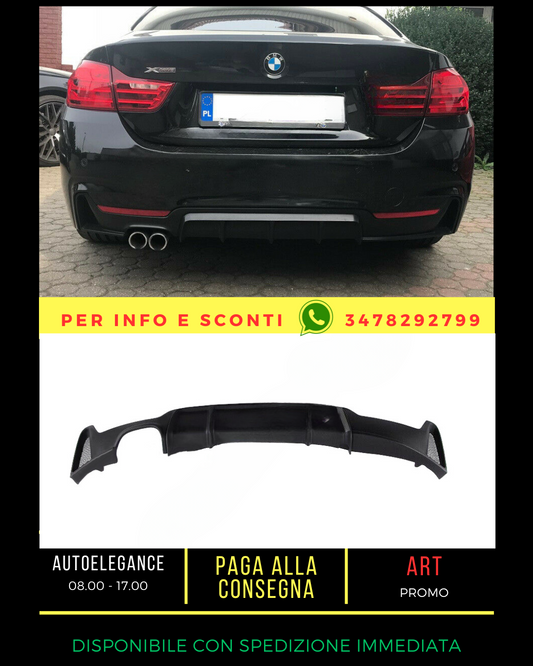 ✨Diffuser suitable for BMW 4 F32/F33/F36 2013-2020 Coupe/Cabrio/Gran Coupe✨