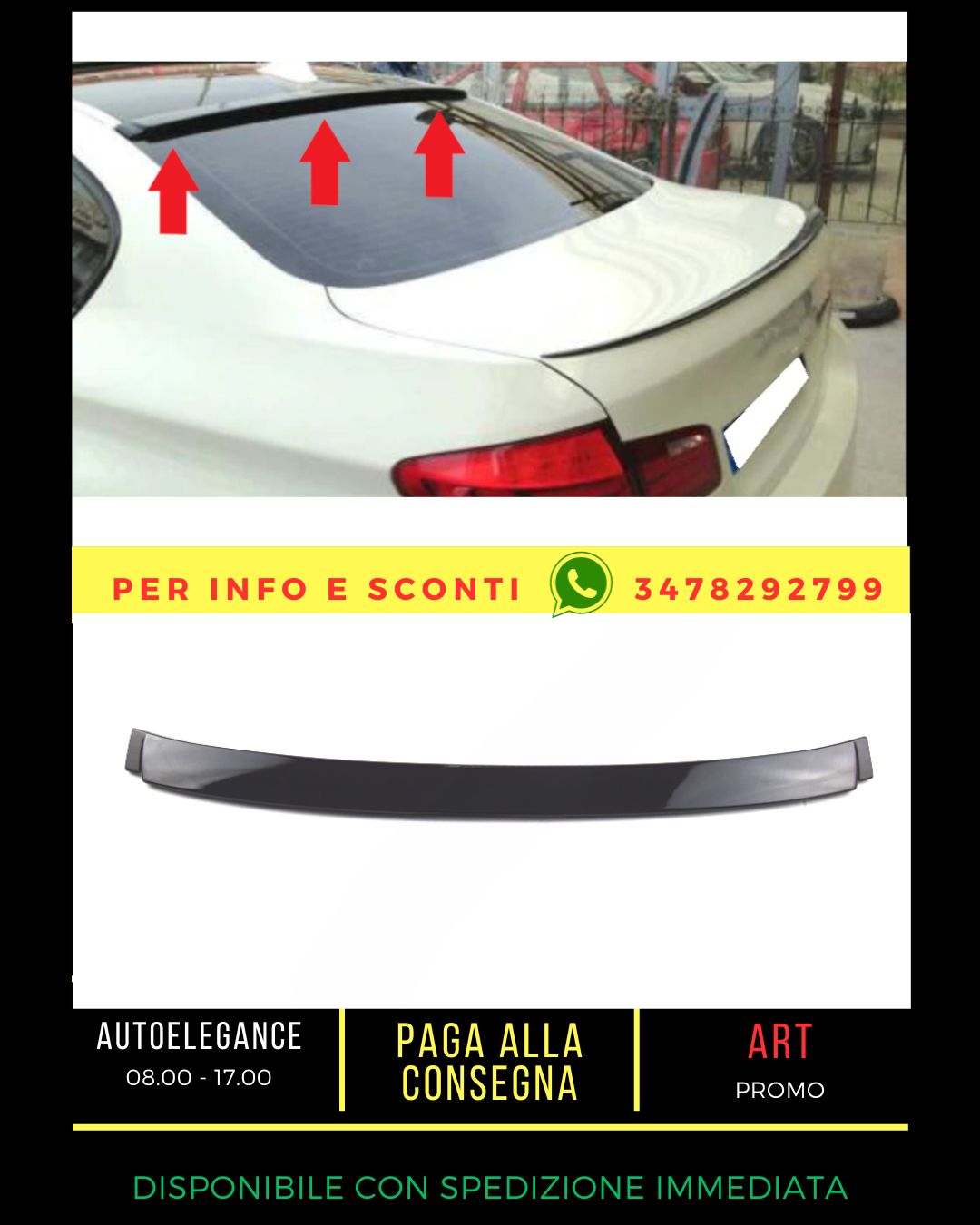 ✨SPOILER SUITABLE FOR BMW 5 F10 2010-2017 Sedan✨ 