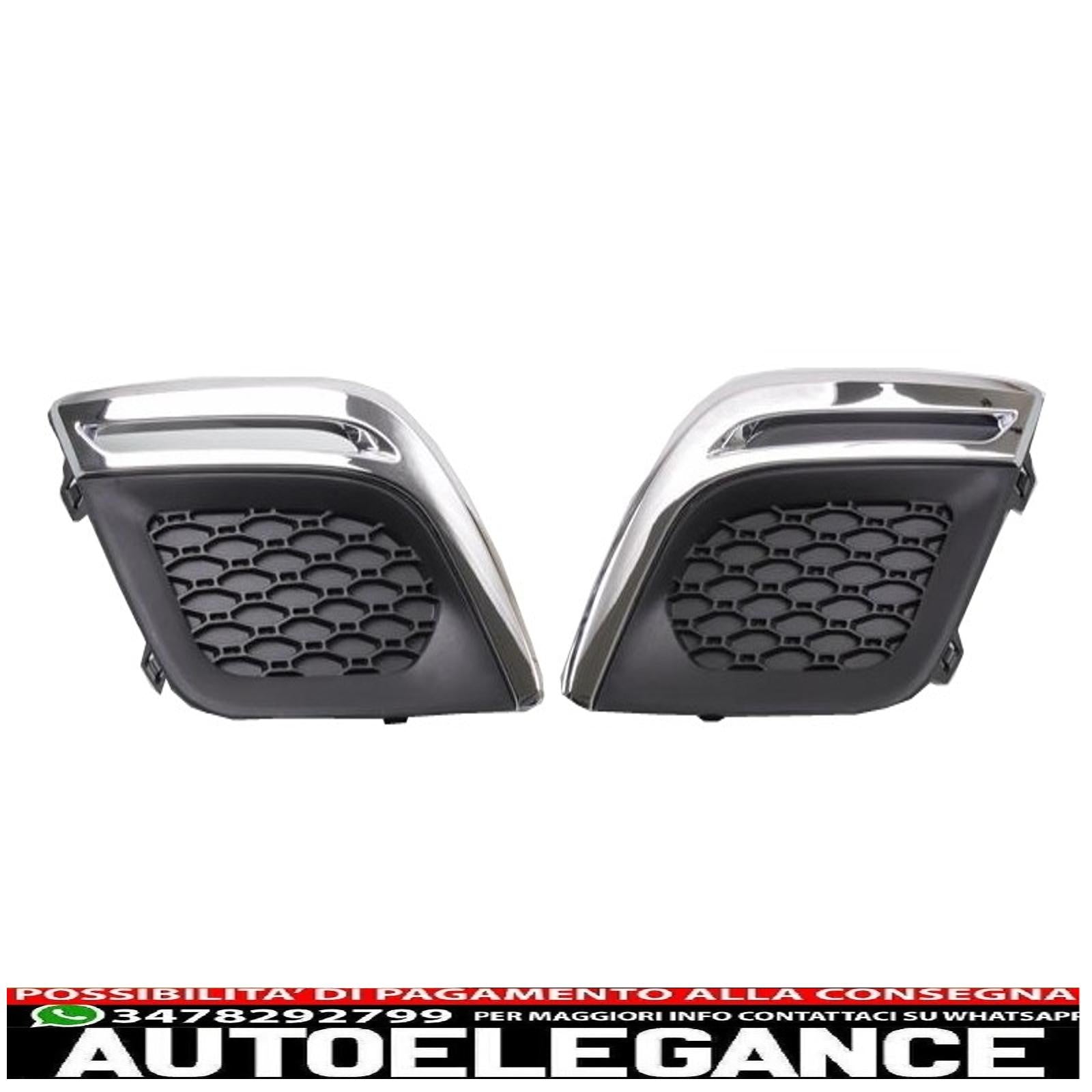 coperture dei condotti dell'aria dei fendinebbia design r adatti per volvo xc60 (2010-2013) AUTOELEGANCERICAMBI