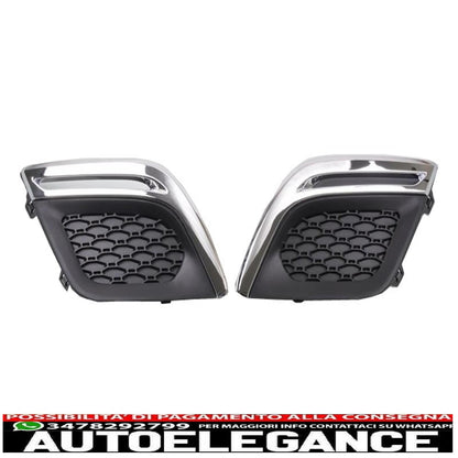 coperture dei condotti dell'aria dei fendinebbia design r adatti per volvo xc60 (2010-2013) AUTOELEGANCERICAMBI