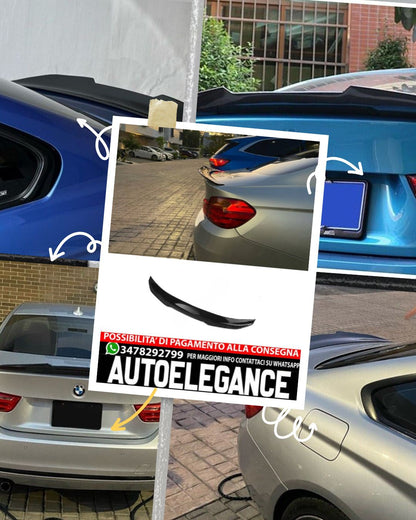 SPOILER adatto per BMW 4 F36 2014-21 Gran Coupe