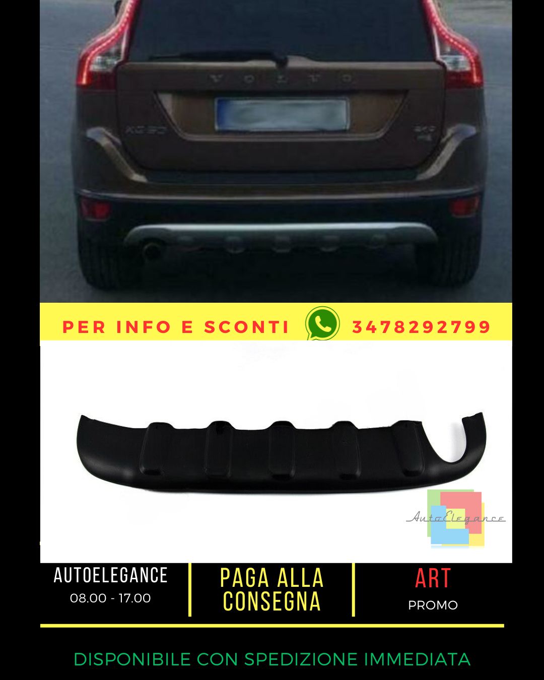 🔥Diffusore ADATTO PER VOLVO XC60 2008-2013🔥