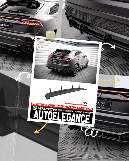 DIFFUSORE POSTERIORE STREET PRO ADATTO PER AUDI RSQ8 MK1  (2019 - )