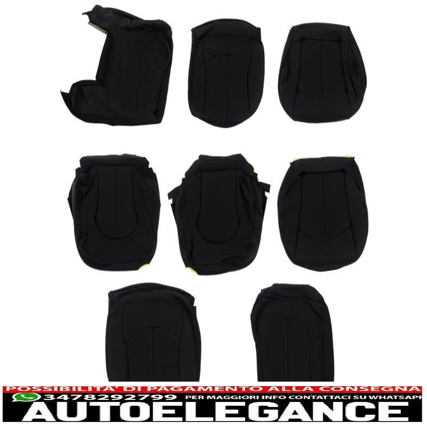 Coprisedili completi in pelle adatti per kia sportage AUTOELEGANCERICAMBI