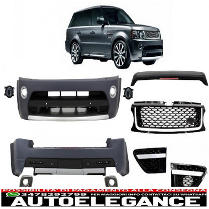 body kit suitable for land rover sport l320 restyling (2009-2013) design autobiography edition with black grille 